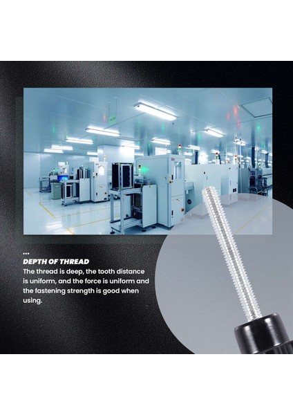 6 Pcs M6 x 50 mm Kilitli Yıldız Şeklinde Plastik Kafa Erkek Iplik Düğmesi Kavruğu (Yurt Dışından) modelleri