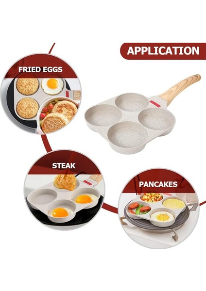 Yumurta Ocak Yumurta Ocak Japon Omlet Pan Çok Fonksiyonlu Yumurta Kızartma Tavası Uygun Yumurta Pan Panka Pan Pan Pank Aksesuar A (Yurt Dışından) fiyatları