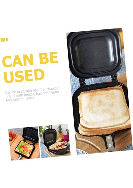 Sandviç Teşip Ekmek Toaf Tavaları Pişirme Yumurta Ocak Tenceresi Çift Turta Tost Tost Aşındağı Sandviç Makinesi (Yurt Dışından) fiyatları