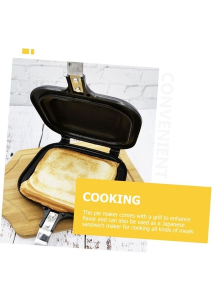Sandviç Teşip Ekmek Toaf Tavaları Pişirme Yumurta Ocak Tenceresi Çift Turta Tost Tost Aşındağı Sandviç Makinesi (Yurt Dışından) modelleri