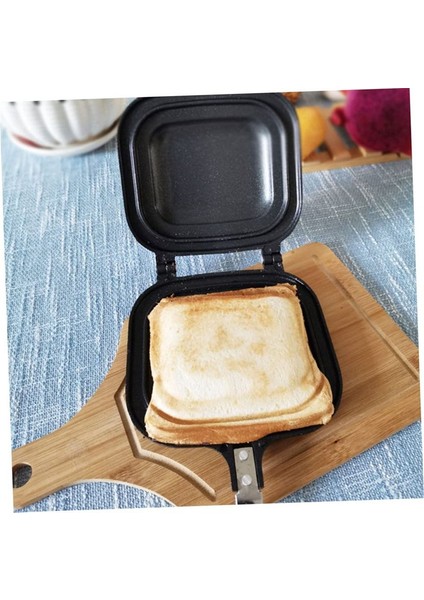 Sandviç Teşip Ekmek Toaf Tavaları Pişirme Yumurta Ocak Tenceresi Çift Turta Tost Tost Aşındağı Sandviç Makinesi (Yurt Dışından) indirimleri