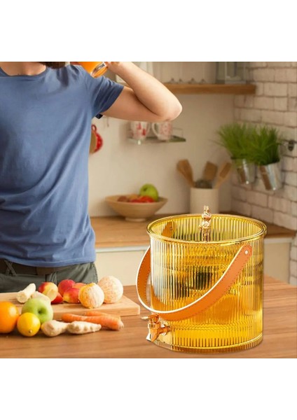 Buzdolabı Buzdolabı Için Içecek Dağıtıcısı Konteyner 3 5l Sızdır Köplü Musluk Suyu Için Içecek Dispenser A (Yurt Dışından) fiyatları