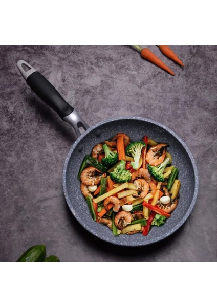 Yapışmaz Kızartma Tavası Seti -Mikrodalga Fırınlar ve Gaz Sobaları Için Uygundur Krep ve Yumurta Için Ideal (Yurt Dışından) modelleri