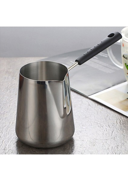 2x 600ML Süt Tereyağı Isıtıcı Tencere Türk Kahve Potu Paslanmaz Çelik Ocak Eritme Tenceresi Çay Için Spout Isıtma (Yurt Dışından) fiyatları