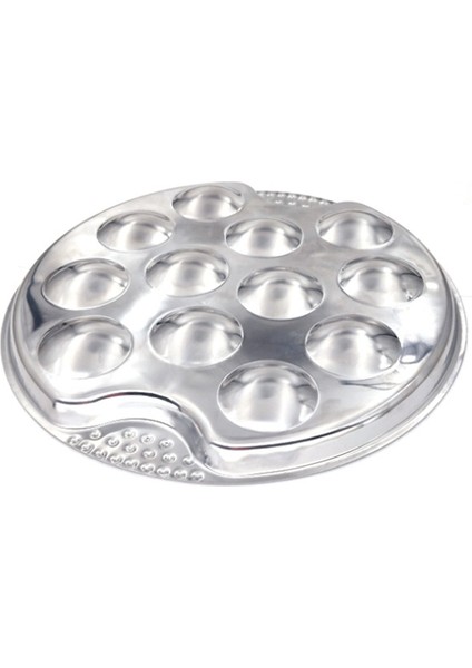1 Set Paslanmaz Çelik Salyangoz Escargot Plakası 12 Bölmeli Izgara Salyangoz Aracı 12 Izgara Kabuklu Tepsi (Yurt Dışından) modelleri