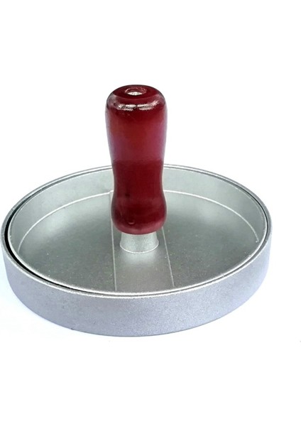 Hamburger Press Patty Maker Set Yapışmaz Et Patty Basınç Tutamak Patty Burger Maker Ev ve Mutfak Kırmızı Kırmızı (Yurt Dışından)