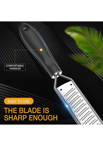 2x Limon Zester ve Peynir Grater - Paslanmaz Çelik - Mutfak Aleti Hindistan (Yurt Dışından) modelleri