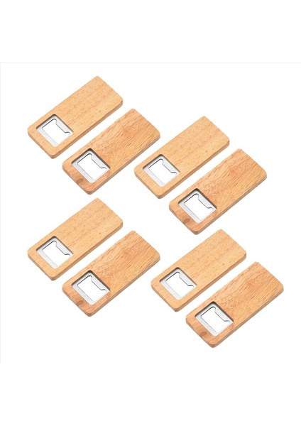 24 Paket Ahşap Bira Şişesi Açıcı Ahşap Sap Tirbuşon Paslanmaz Çelik Kare Açıcılar (Yurt Dışından) modelleri