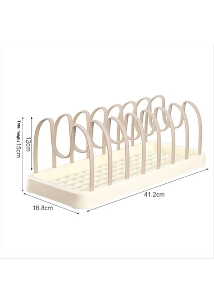 Dolap Için Tencere ve Tavalar Organizatör Ayarlanabilir Eklenti Bölücü Sütlü Kahve ile Mutfak Tezgahı Için Saksı Kapağı Tutucu (Yurt Dışından) modelleri