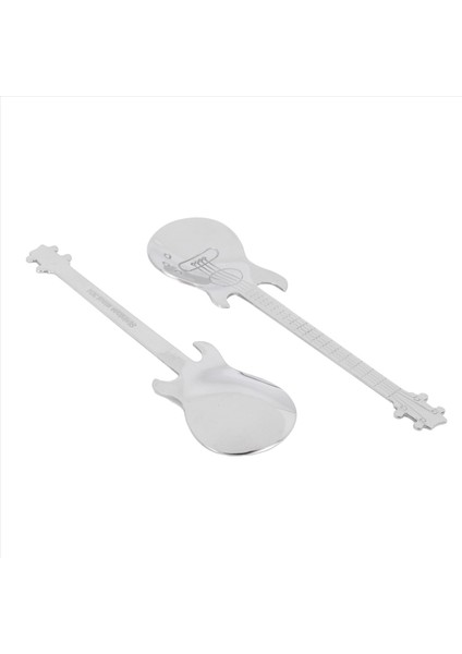 Gitar Kahve Çay Kaşığı 32 Pcs Paslanmaz Çelik Müzik Kahve Kaşıkları Çayık Kaşları Şeker Kaşığı (Gümüş) Karıştırma (Yurt Dışından) modelleri