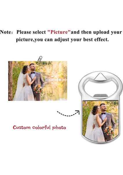 Süblimasyon Buzdolabı Mıknatıs Şişe Açıcı Boşluklar Kişiselleştirilmiş Fotoğraf Hediyeleri Parti Için Isı Transferi Düğün 5 Adet (Yurt Dışından) fırsatları