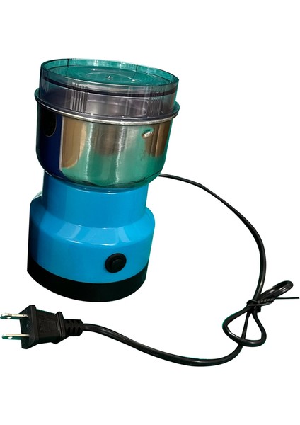 Taşınabilir Elektrik Baharat Baharat Kahve Öğütücü Makinesi Paslanmaz Çelik Tahıl Öğütücü 4 Bıçak Mutfak Aleti Abd Fiş (Yurt Dışından)