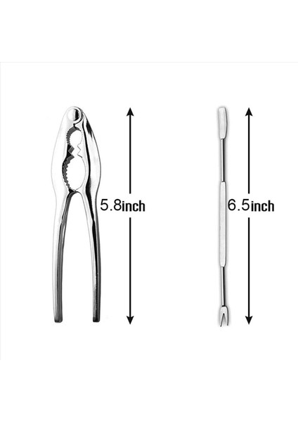 32 Parça Deniz Ürünleri Aracı Kiti Paslanmaz Çelik Yengeç Bacak Krakeri ve Forks Somun Krakeri Set Kabuklu Deniz Ürünleri Sheller (Yurt Dışından) fiyatları