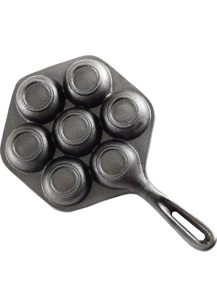 2x Dökme Demir Doldurulmuş Yapışmaz Doldurulma Pan Munk/aebleskiver Çeşitli Küresel Yemekler Için Ev Dökme Demir Griddle (Yurt Dışından) modelleri