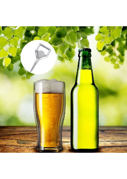 Metal Şişeler Açıcı Kitleri 8 Paket Boş Paslanmaz Çelik Açıcı Ekle Diy Metal Bira Açıcı Kare Açıcı (Yurt Dışından) fırsatları