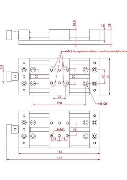 Manuel Slayt Tablosu Doğrusal Kılavuz Platform Alüminyum Alaşım Çapraz Kemer Alt Plaka Manuel Slayt Tablo Slayt Tablo (Yurt Dışından) fırsatları