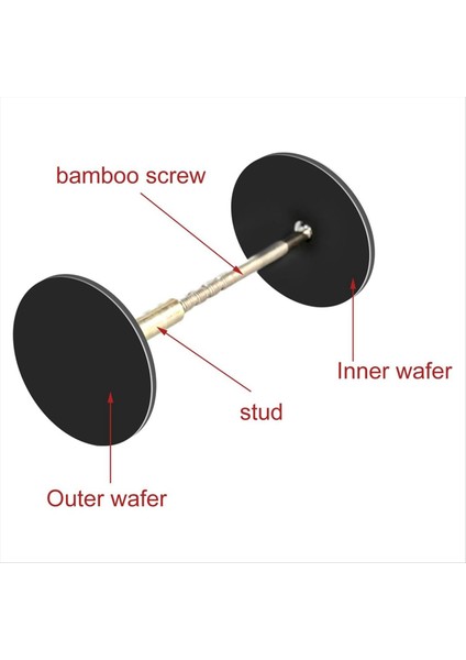 2 Paket Kapı Deliği Kapak Plakası Kapı Düğmesi Soyu Deli Dolgu Plakası Metal Bağlantı Vidaları Sürgü Kapak Plakası (Siyah) (Yurt Dışından) indirimleri