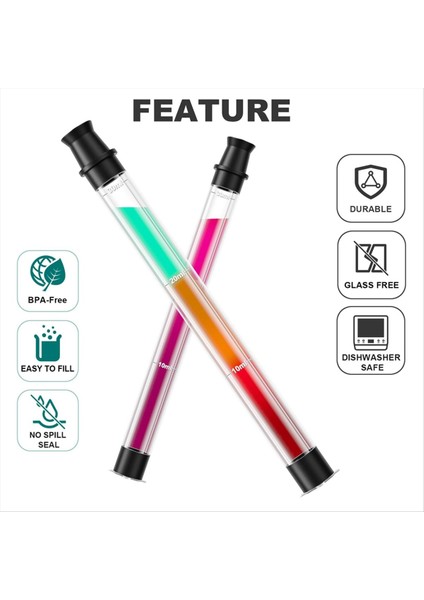 Atış Samanı Atış Tüp Tutucu Plaj Havuzu Için Saman Içecekler Partiler Tüm Standart Şişelere Bardaklara Bulaşık Makinesi Kasasına Uyar (Yurt Dışından) fırsatları