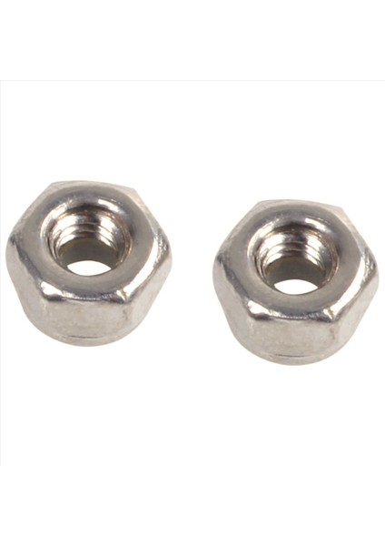 1000PCS M2 Çinko Kaplı Kendi Kendine Kilitlenen Naylon Ek Altı Kilidi Fındık (Yurt Dışından) fırsatları