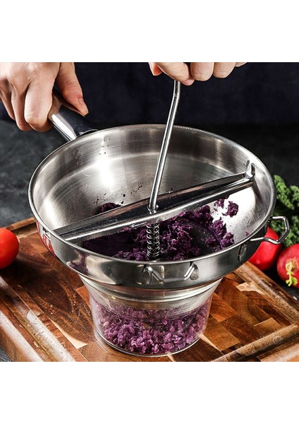 5x Paslanmaz Çelik Döner Gıda Fabrikası Püre Veya Sebze Çorbaları Yapmak Için Harika Yaratıcı Ev Mutfak Aletleri (Yurt Dışından) modelleri