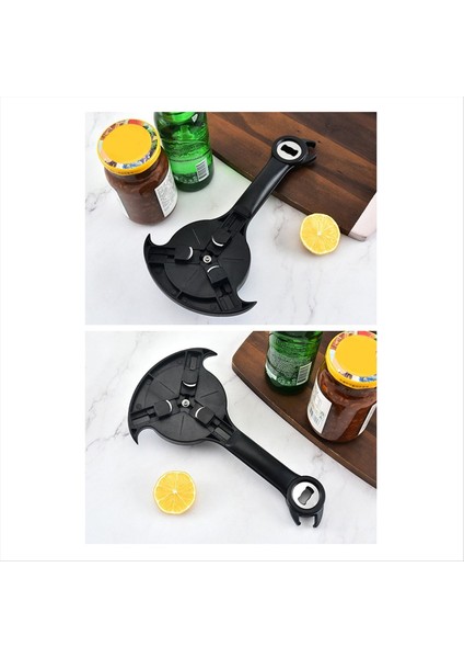 Güçlü Çok Fonksiyonlu Kavanoz Açıcı 3&#39 Ü 1 Işçi Tasarrufu Sağlayan Kavanoz ve Şişe Açıcı Pop-Top Kutuları Bira Şişeleri Soda Kutuları Açar (Yurt Dışından) indirimleri