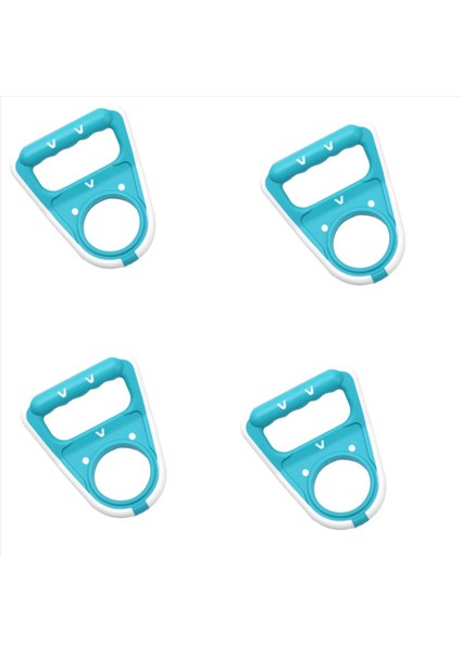 4x Su Kova Kovası Tutamağı 5 Galon Içme Suyu Şişesi Taşıyıcı Kauçuklu Kayma Önleyici Tutucu-Yeşil ile Kaldırıcı (Yurt Dışından)