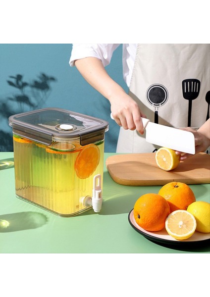 Küçük Içecek Dağıtıcı Plastik Buzdolabı Içecek Dağıtıcı Su Tankı Buzlu Süt Limonata 3 5l Konteyner (Yurt Dışından) fırsatları