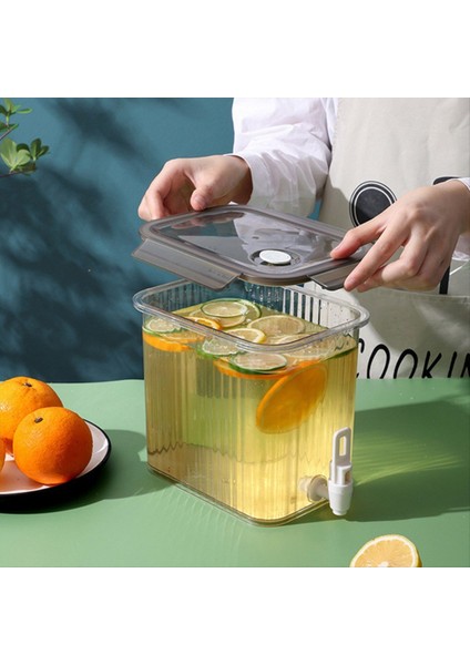 Küçük Içecek Dağıtıcı Plastik Buzdolabı Içecek Dağıtıcı Su Tankı Buzlu Süt Limonata 3 5l Konteyner (Yurt Dışından) indirimleri