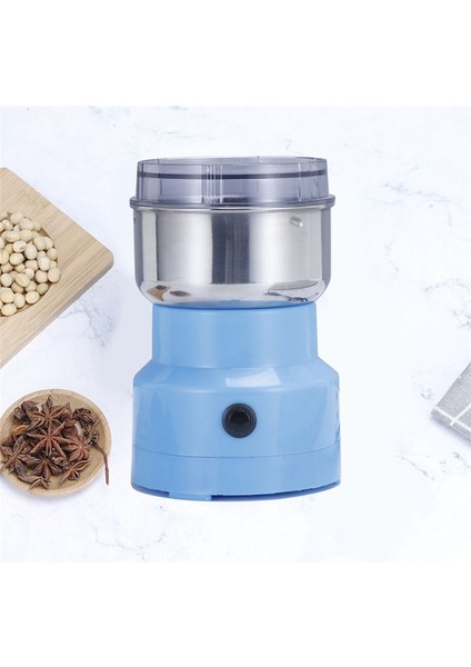 Taşınabilir Elektrik Baharat Baharat Kahve Öğütücü Makinesi Paslanmaz Çelik Tahıl Öğütücü 4 Bıçak Mutfak Aleti Abd Fiş (Yurt Dışından) modelleri
