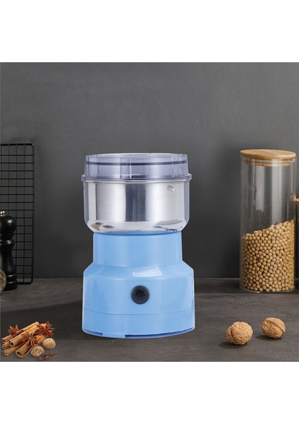 Taşınabilir Elektrik Baharat Baharat Kahve Öğütücü Makinesi Paslanmaz Çelik Tahıl Öğütücü 4 Bıçak Mutfak Aleti Abd Fiş (Yurt Dışından) fırsatları