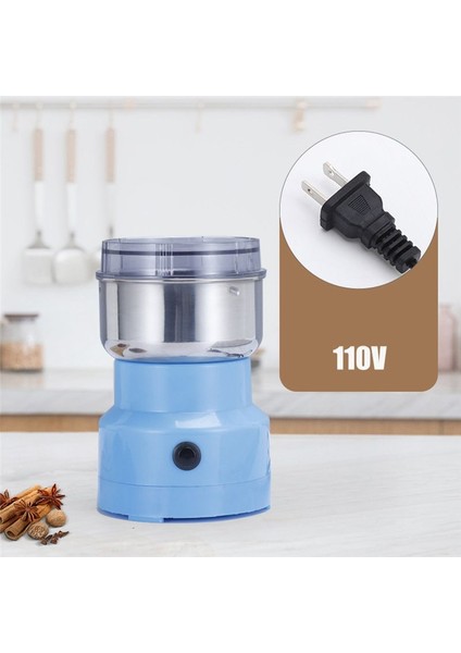Taşınabilir Elektrik Baharat Baharat Kahve Öğütücü Makinesi Paslanmaz Çelik Tahıl Öğütücü 4 Bıçak Mutfak Aleti Abd Fiş (Yurt Dışından) indirimleri