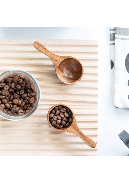 2pcs Ahşap Kaşık Mini Kahve Ölçüm Fincan Ahşap Dondurma Kaşık Mutfak Ölçüm Kaşık (Yurt Dışından) indirimleri