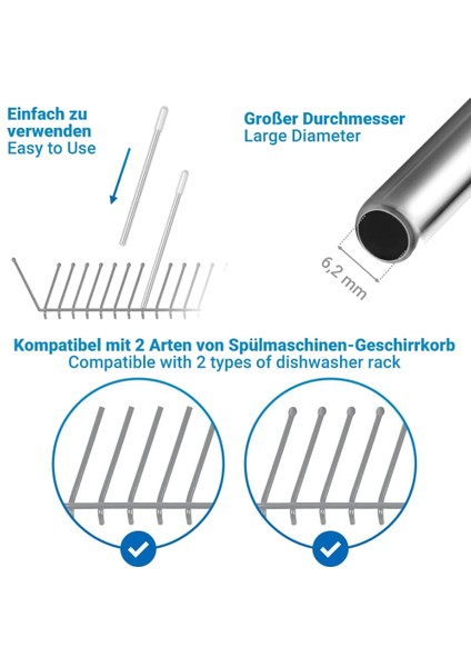 Bulaşık Makinesi Şişesi Tutucular Sodastream Kristal ve Ikilisi Için Bulaşık Makinesi Ekleme Silikon Kapağı 26 7 cm 5pcs (Yurt Dışından) indirimleri