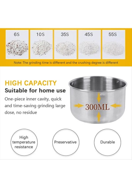 Öğütücü Ev Elektrikli Fasulye Öğütücü Kuru Öğütücü Portatif Kahve Çekirdek Çırpıcı Için Kahve Tozu Makinesi Abd Fiş (Yurt Dışından) indirimleri
