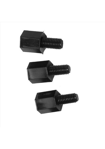 1000X Anakart Naylon Hex Standoft Dişli Ara M3 Iplik 6+6mm Siyah (Yurt Dışından) modelleri