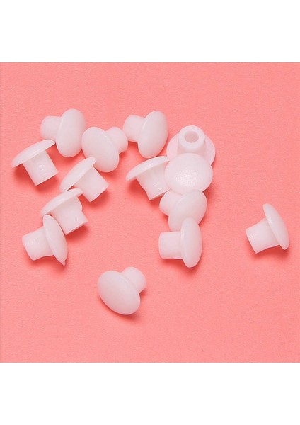 Plastik Yuvarlak Şekleli Kapak Vidalı Kapak Beyaz 5mm Dia Delik Için 150 Pcs (Yurt Dışından) indirimleri