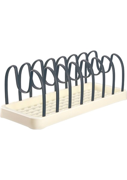 Dolap Için Tencere ve Tavalar Organizatör Ayarlanabilir Eklenti Bölücü Lacivert ile Mutfak Tezgahı Için Saksı Kapağı Tutucu (Yurt Dışından)