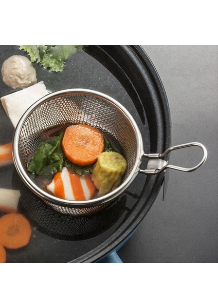 2pcs Paslanmaz Çelik Kara Kara Süzgeç Sepeti Yemek Mutfak Kevset Sepetleri Servis Servis Servis L (Yurt Dışından) indirimleri