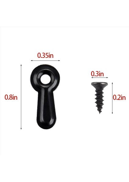 600 Resim Turn Düğmesi Bağlantı Taşıyıcıları Fotoğraf Çerçevesi Donanımı ve Zanaat Asma Çizim Siyah Için 600 Vida (Yurt Dışından) modelleri