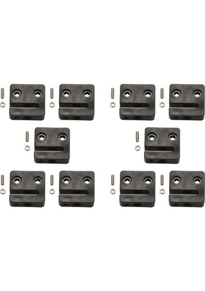 8 mm Metrik Acme Kurşun Vidası Için 10X T8 Gemiye Karşıdüz Somun Bloğu (Yurt Dışından)