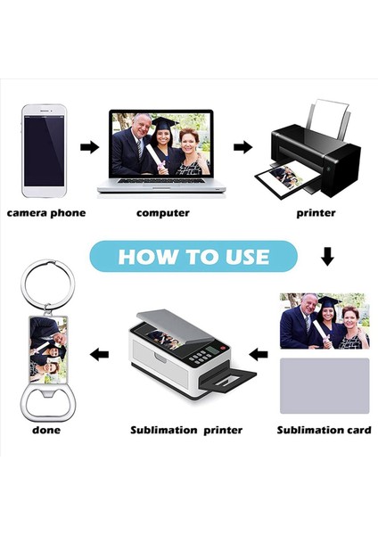 20PCS Süblimasyon Boşlukları Anahtarlıklar Boş Metal Şişe Açıcı Anahtar Halkaları Dikdörtgen Isı Transferi Süblimasyon Anahtarlıkları (Yurt Dışından) fırsatları