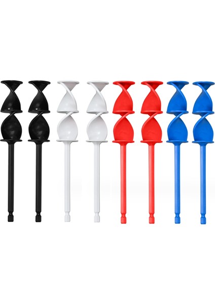 Matkap Için Boya Mikseri 8 Adet Yeniden Kullanılabilir Epoksi ve Reçine Mikser Eki Kürek Epoksi Reçinesini Boyayı Seramik Sırı Karıştırmak Için (Yurt Dışından)