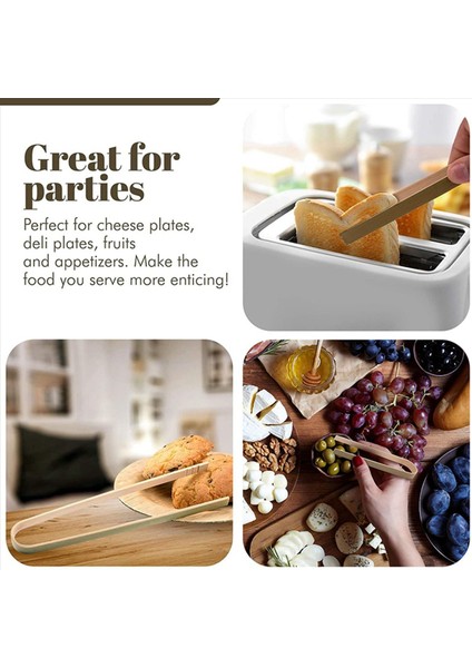 Yemek Pişirmek Için Ahşap Maşalar 240PCS Mini Toaster Maşa Mutfak Gezegen Dostu ve Hafif Için Mini Bambu Maşa (Yurt Dışından) fiyatları