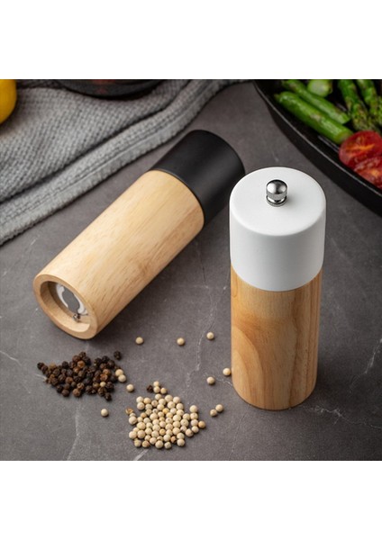 8 Paket Ahşap Tuz ve Karabiber Değirmen Baharat Fındık Değirmenleri El Baharat Öğütücü Şişe Pişirme Ev Mutfak Aletleri (Yurt Dışından) indirimleri