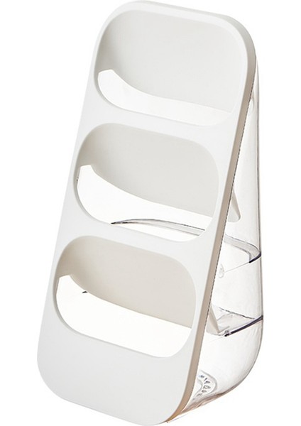 Mutfak ve Gümüş Eşyalar Için Çok Fonksiyonlu Mutfak Depolama Rafı Çatallar Kaşıklar Bıçaklar Peçeteler Beyaz (Yurt Dışından)