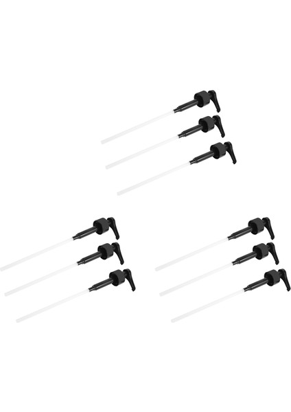 9 Pcs 1 Litre Dispenser Şurup Pompası Monin Şurubu Için Siyah Sıvı Dispenser 10ML Meyve Suyu Şişe Dispenser Pompası (Yurt Dışından)
