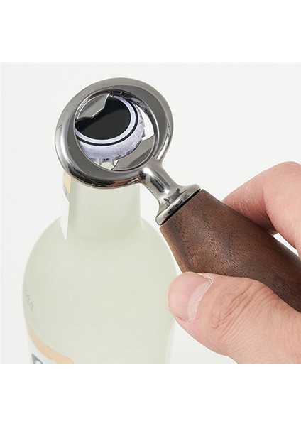 Şişe Açıcı Ahşap Tutamak Içecek Kapağı Kapak Bira Şişe Açıcı Taşıması Kolay Fırlatıcı Mutfak Gadget Aletleri (Yurt Dışından) modelleri