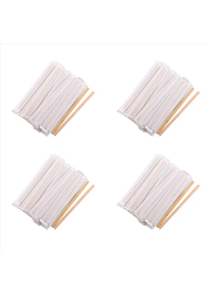 400PCS 5 5 Inç Kahve Karıştırıcılar Çubuklar -Natural Ahşap Çevre Dostu Kahve Içecek Milktea Tek Kullanımlık Karıştırıcı Sopa (Yurt Dışından) modelleri