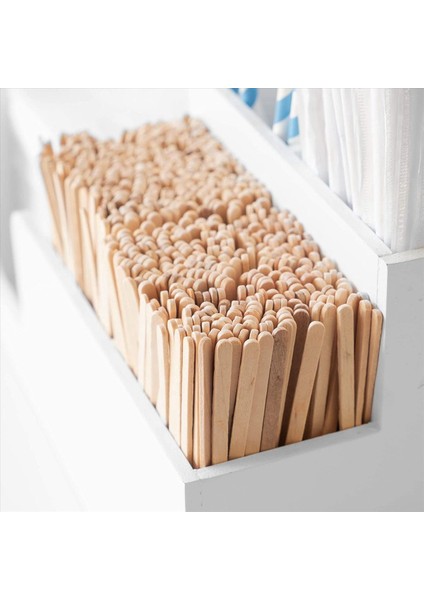 400PCS 5 5 Inç Kahve Karıştırıcılar Çubuklar -Natural Ahşap Çevre Dostu Kahve Içecek Milktea Tek Kullanımlık Karıştırıcı Sopa (Yurt Dışından) indirimleri