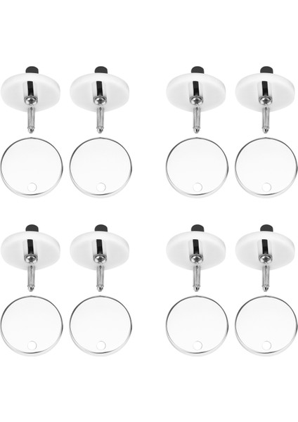 8pcs Yeni Setler Tuvalet Koltuk Vidaları Üst Düzeltme Menteşe Paketi Onarım Aracı Değiştirme (Yurt Dışından)